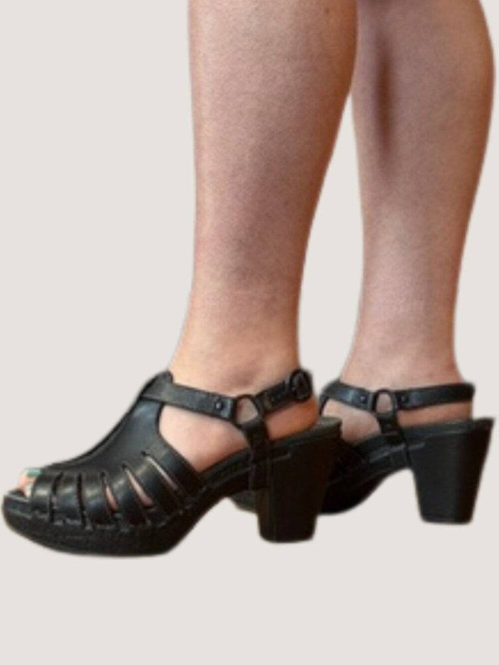 Fisherman Platform Dansko Randa Clog Heel Sandals